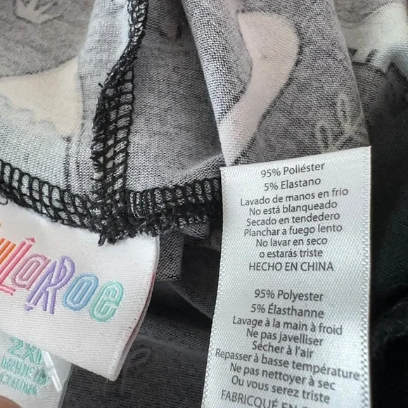 Lularoe Brittany Tank Top Women 2XL Dinosaur Kidcore Whimsical Kitsch Hoodie - Picture 6 of 7